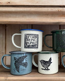 For Being Kind enamel mug