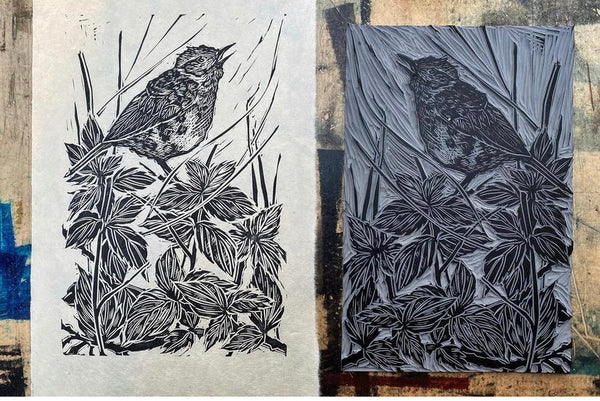 Dunnock ‘singing into the Wind’