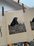 Waiting blackbird