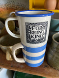 For Being Kind enamel mug