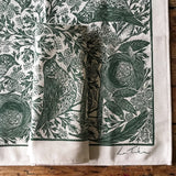 Hedgerow Napkin by Lou Tonkin (screenprinted organic cotton)