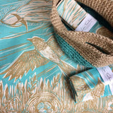 Skylark tea towel