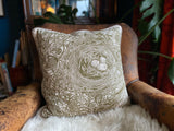 Nest layers cushion cover by Lou Tonkin