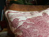 Sleeping Fox cushion cover by Lou Tonkin